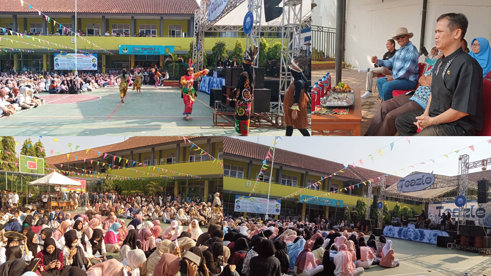 Sambutan Kepala Sekolah Pada Acara Pensi "Smanell Teazle"